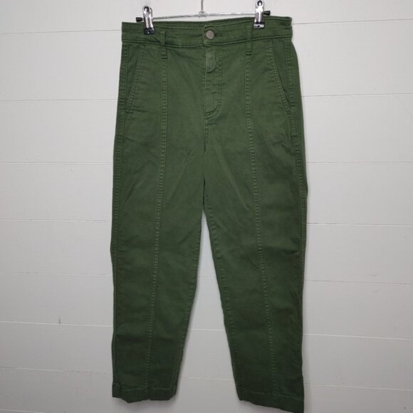 Everlane high waist seam pants size 4R - Picture 2 of 12